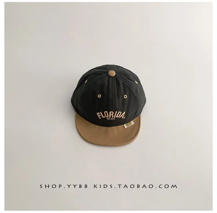 Baby Cap Florida Lettered Sunshade Cap for Boys Girls — feature 17