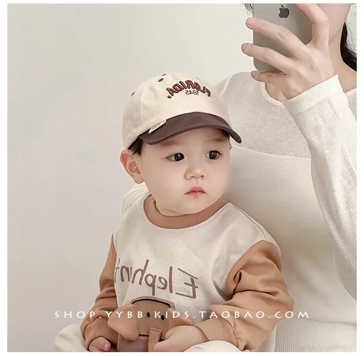 Baby Cap Florida Lettered Sunshade Cap for Boys Girls — feature 2