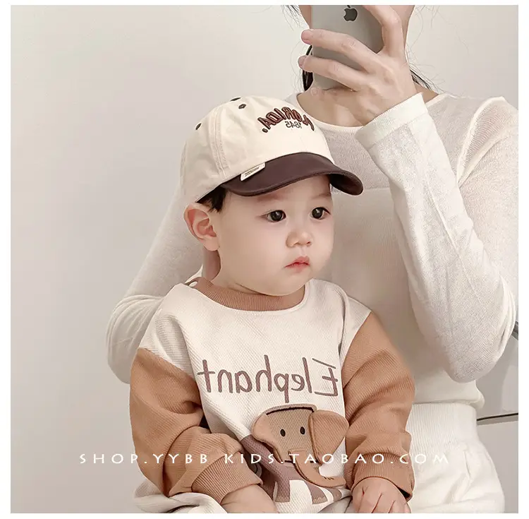 Baby Cap Florida Lettered Sunshade Cap for Boys Girls — feature 4