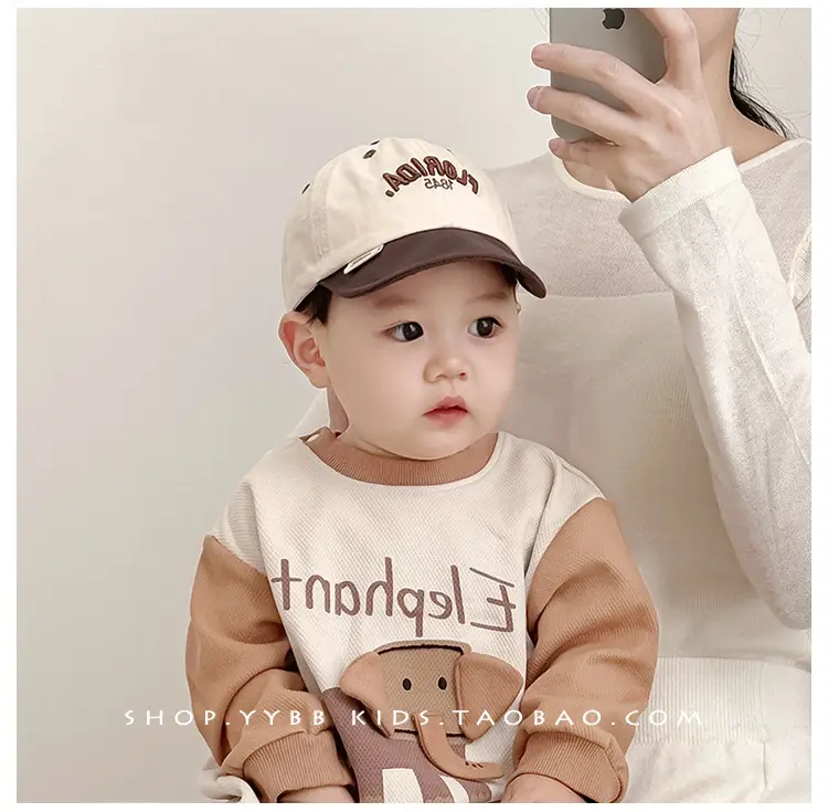 Baby Cap Florida Lettered Sunshade Cap for Boys Girls — feature 6