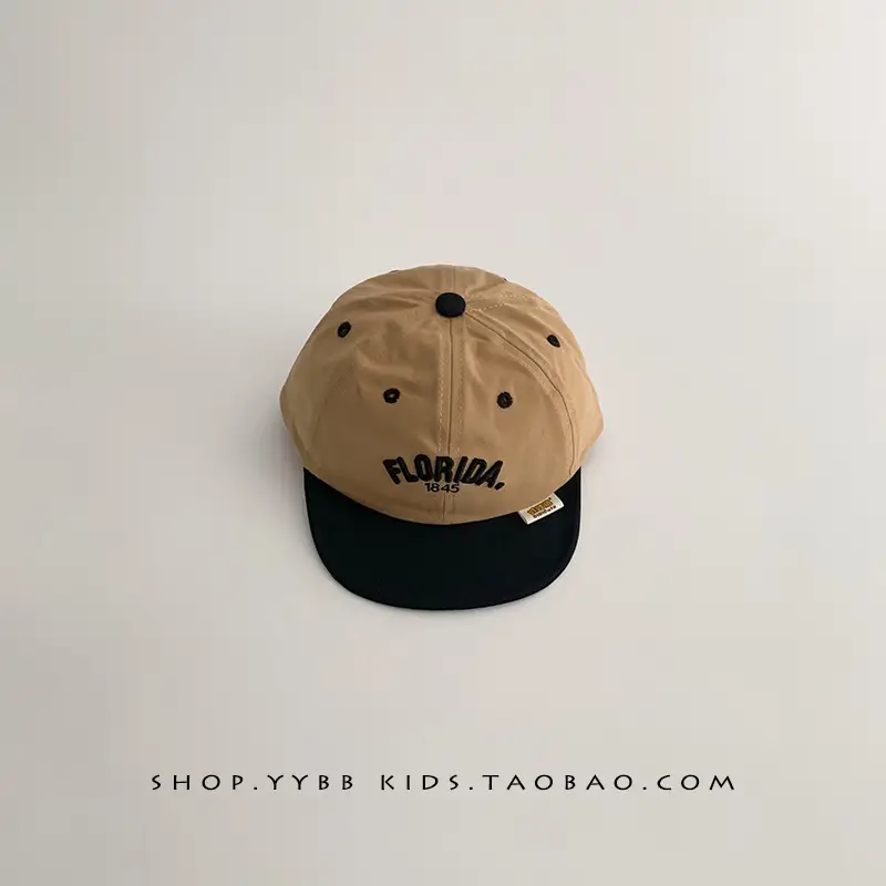 Baby Cap Florida Lettered Sunshade Cap for Boys Girls - Image 2