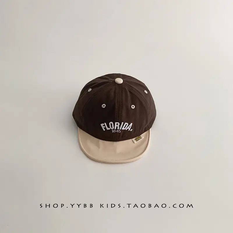 Baby Cap Florida Lettered Sunshade Cap for Boys Girls - Image 3