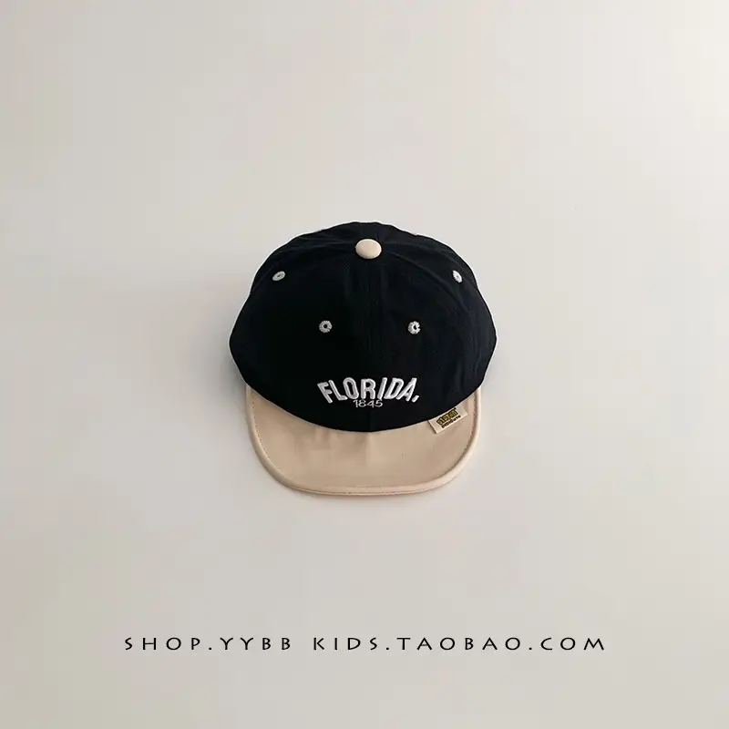 Baby Cap Florida Lettered Sunshade Cap for Boys Girls - Image 5