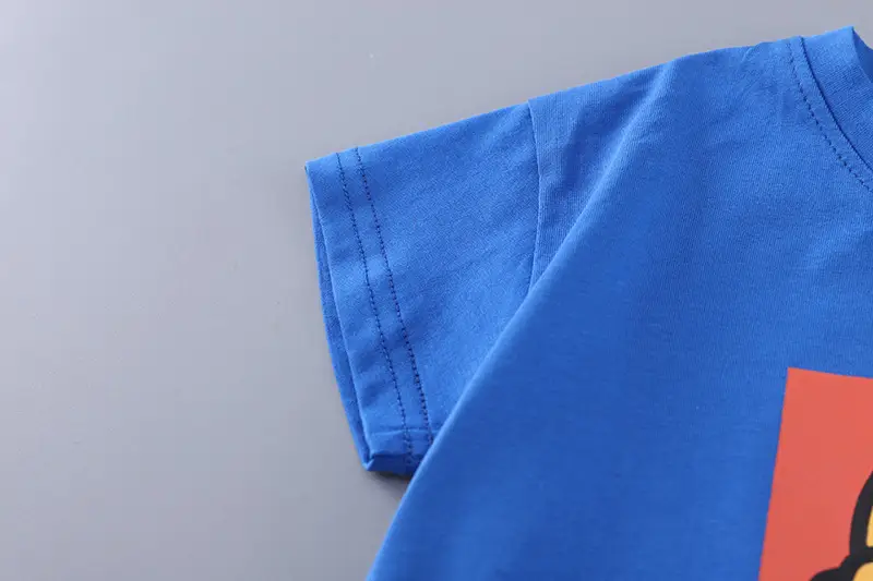 Boys Blue Graphic Shorts T-Shirt Set 2025 — feature 10