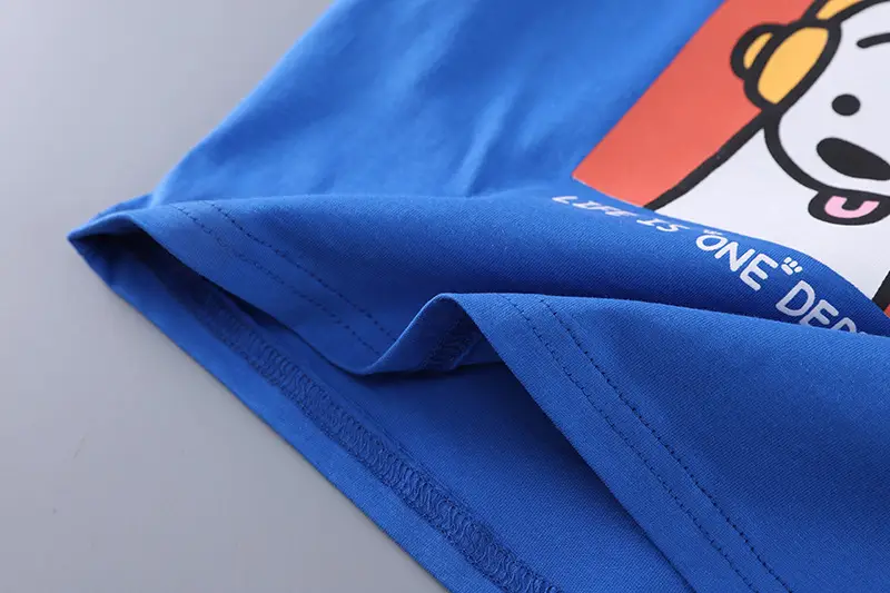 Boys Blue Graphic Shorts T-Shirt Set 2025 — feature 11