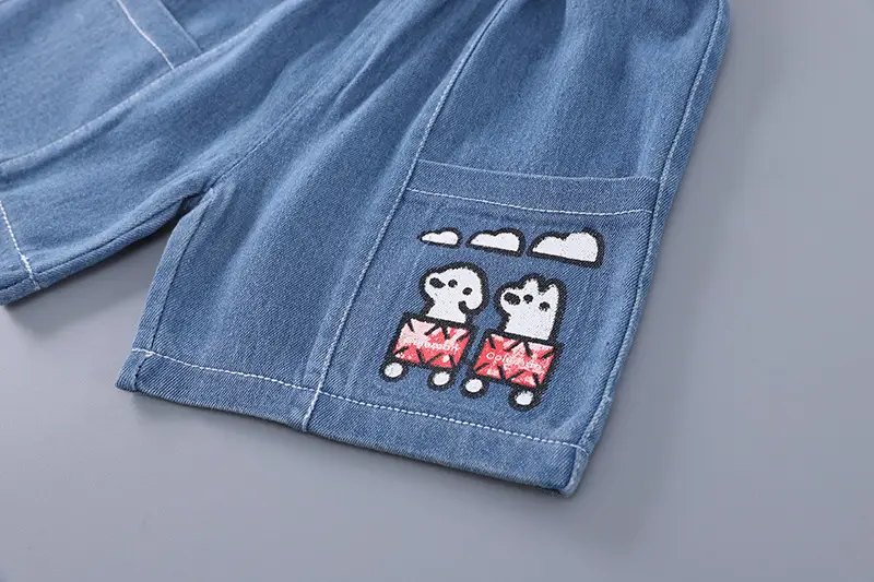 Boys Blue Graphic Shorts T-Shirt Set 2025 — feature 15