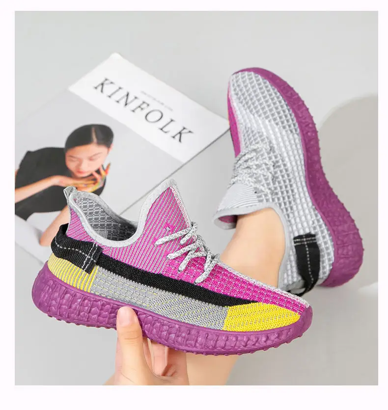 2025 Spring Women's Fly Knitted Sports Shoes β feature 10