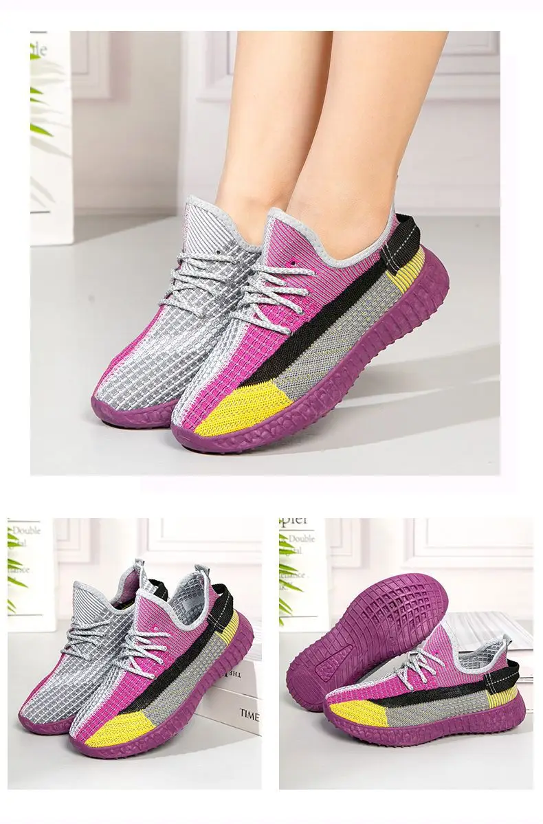 2025 Spring Women's Fly Knitted Sports Shoes β feature 11