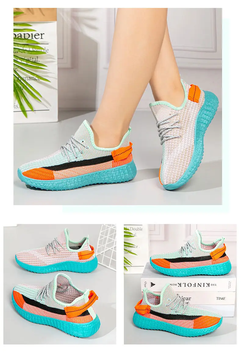 2025 Spring Women's Fly Knitted Sports Shoes β feature 14