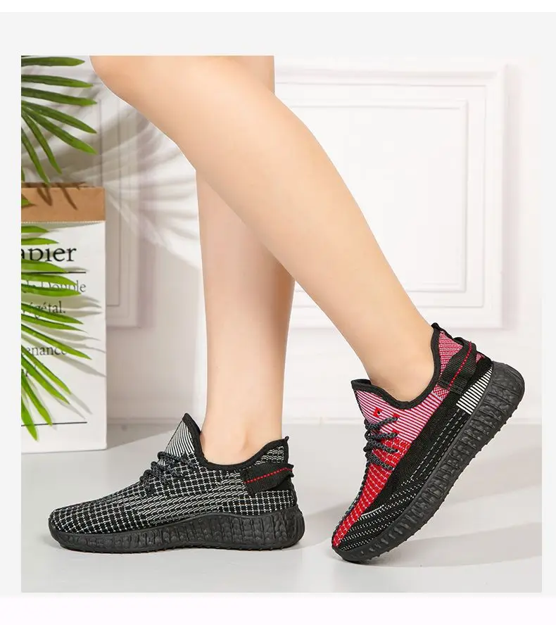 2025 Spring Women's Fly Knitted Sports Shoes β feature 9