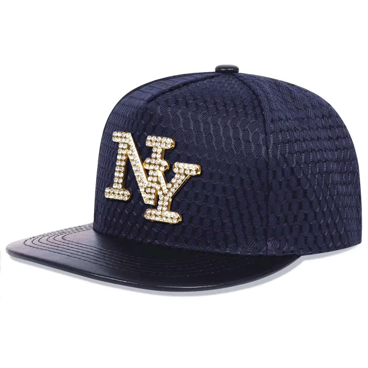 Maroon Diamond Lettered Baseball Cap with Adjustable Strap