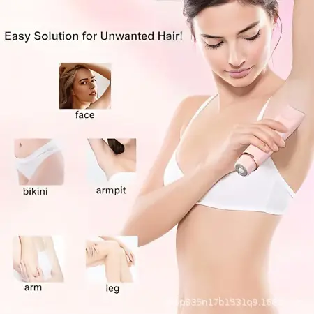 Pink Electric Private Parts Shaving Knife for Women — feature 3