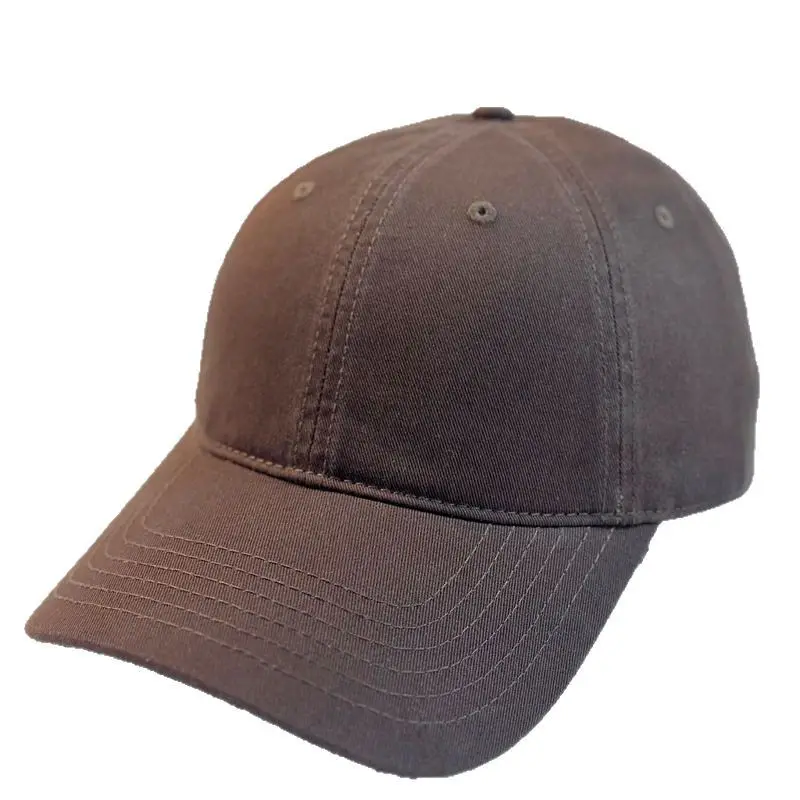 Maroon Casual Curved Cap for Men Spring Summer