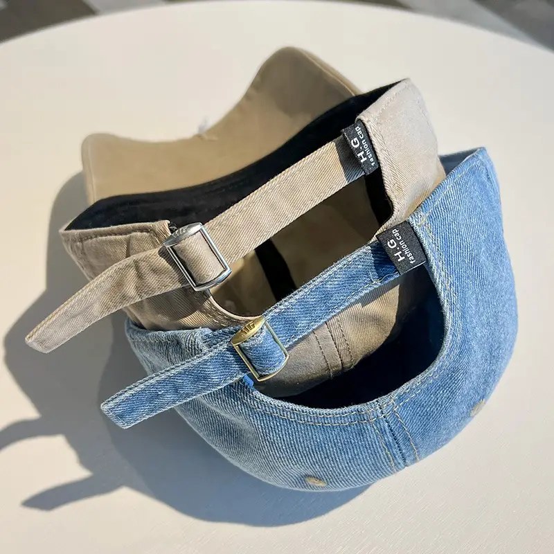 Vintage Distressed Sunscreen Cap Women Men Spring Summer — feature 15
