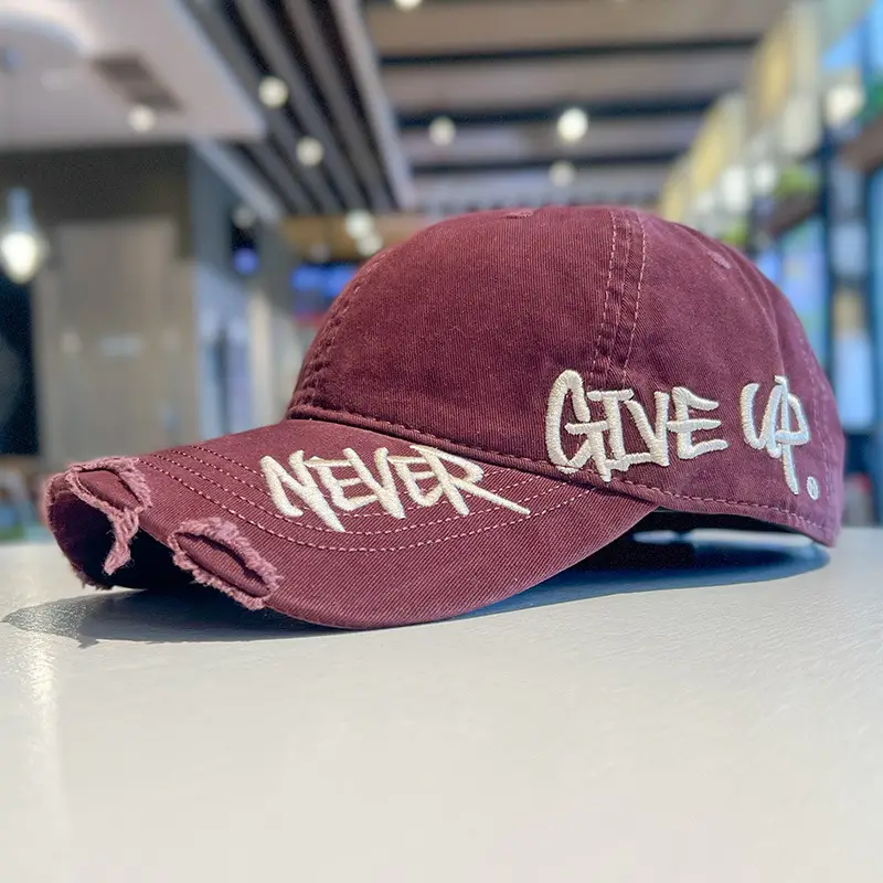 Vintage Distressed Sunscreen Cap Women Men Spring Summer — feature 19