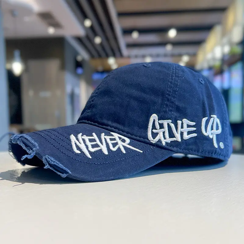 Vintage Distressed Sunscreen Cap Women Men Spring Summer — feature 23