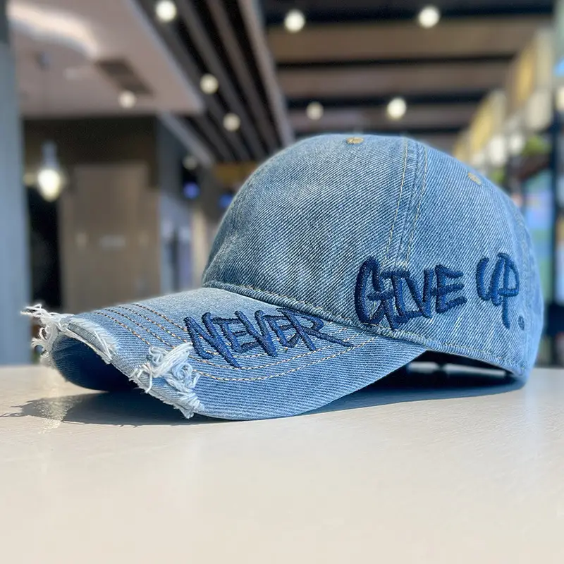 Vintage Distressed Sunscreen Cap Women Men Spring Summer — feature 31