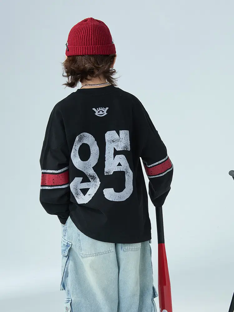 Boys Long Sleeve T-Shirt White 2026 Spring Wear - Image 6