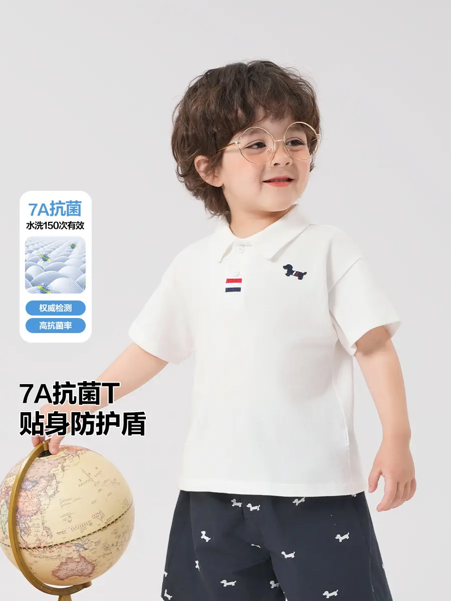 Boys T-Shirt Short Sleeve Summer 2026 Kids - Image 3
