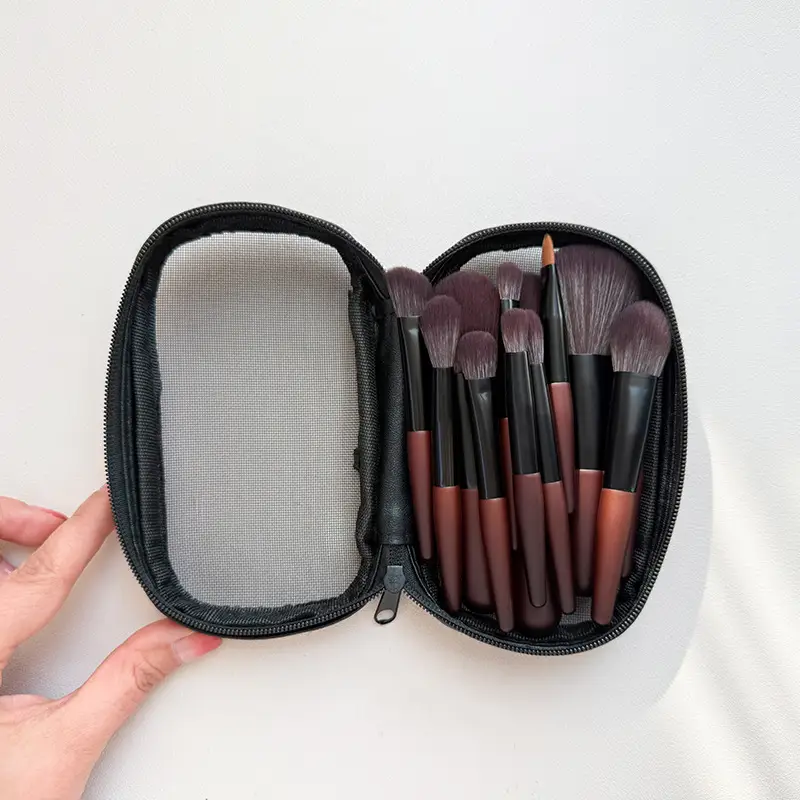 12-Piece Makeup Brush Set for Face & Eye Shadow - Image 8