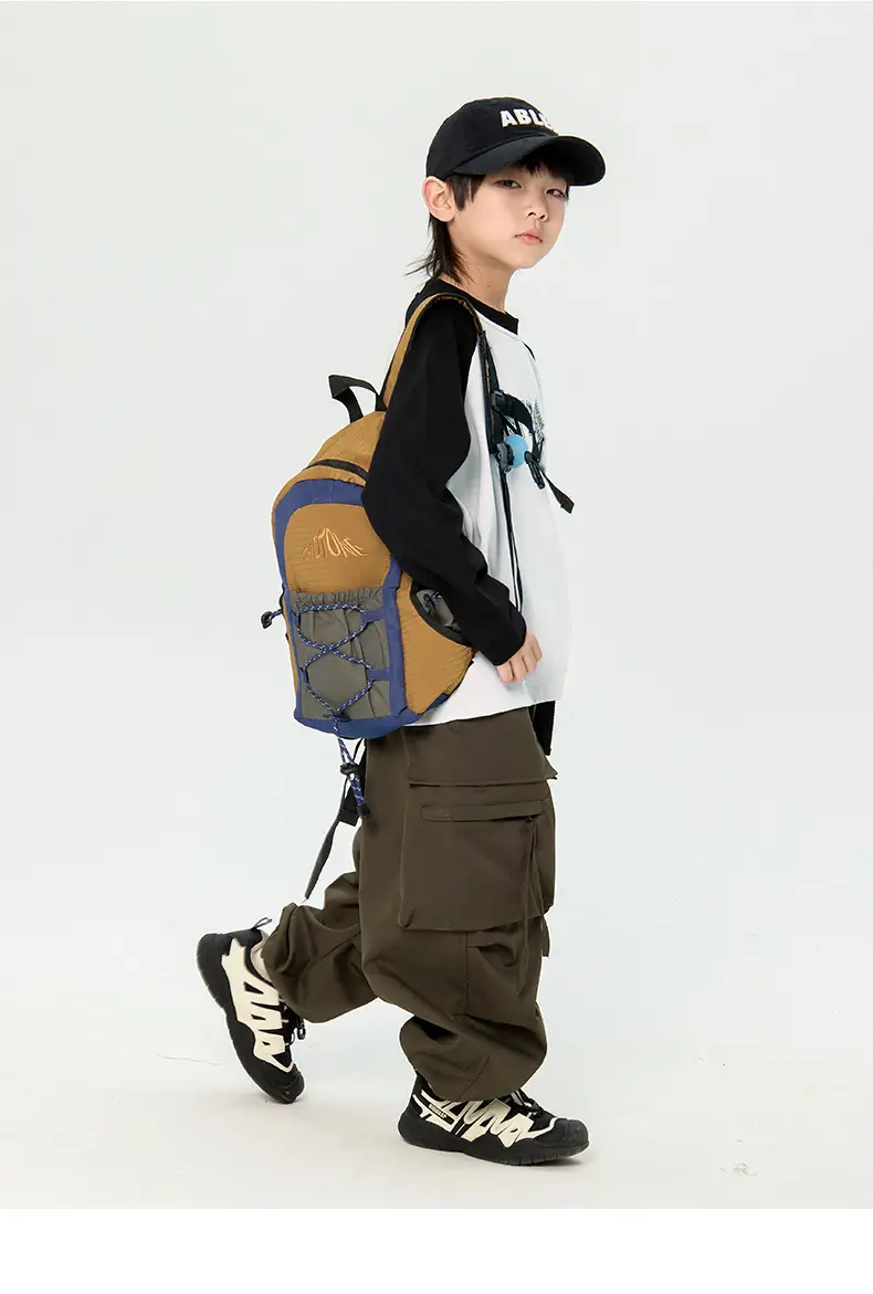 Japanese Boys T-Shirt 2025 Raglan Long Sleeve Casual Top — feature 11