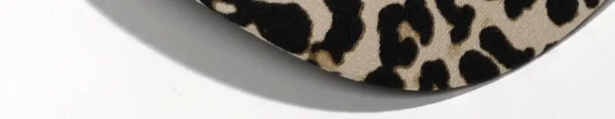 Women Leopard Print Baseball Cap with Strap — feature 13