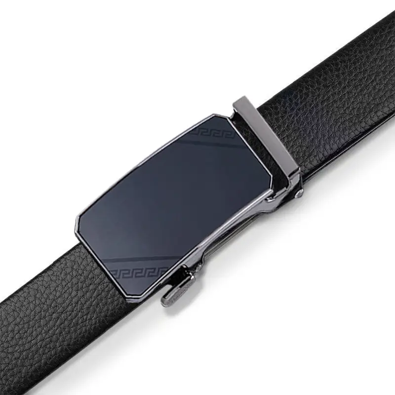 Men's Genuine Leather Belt Automatic Buckle Business Gift Suit - Image 3