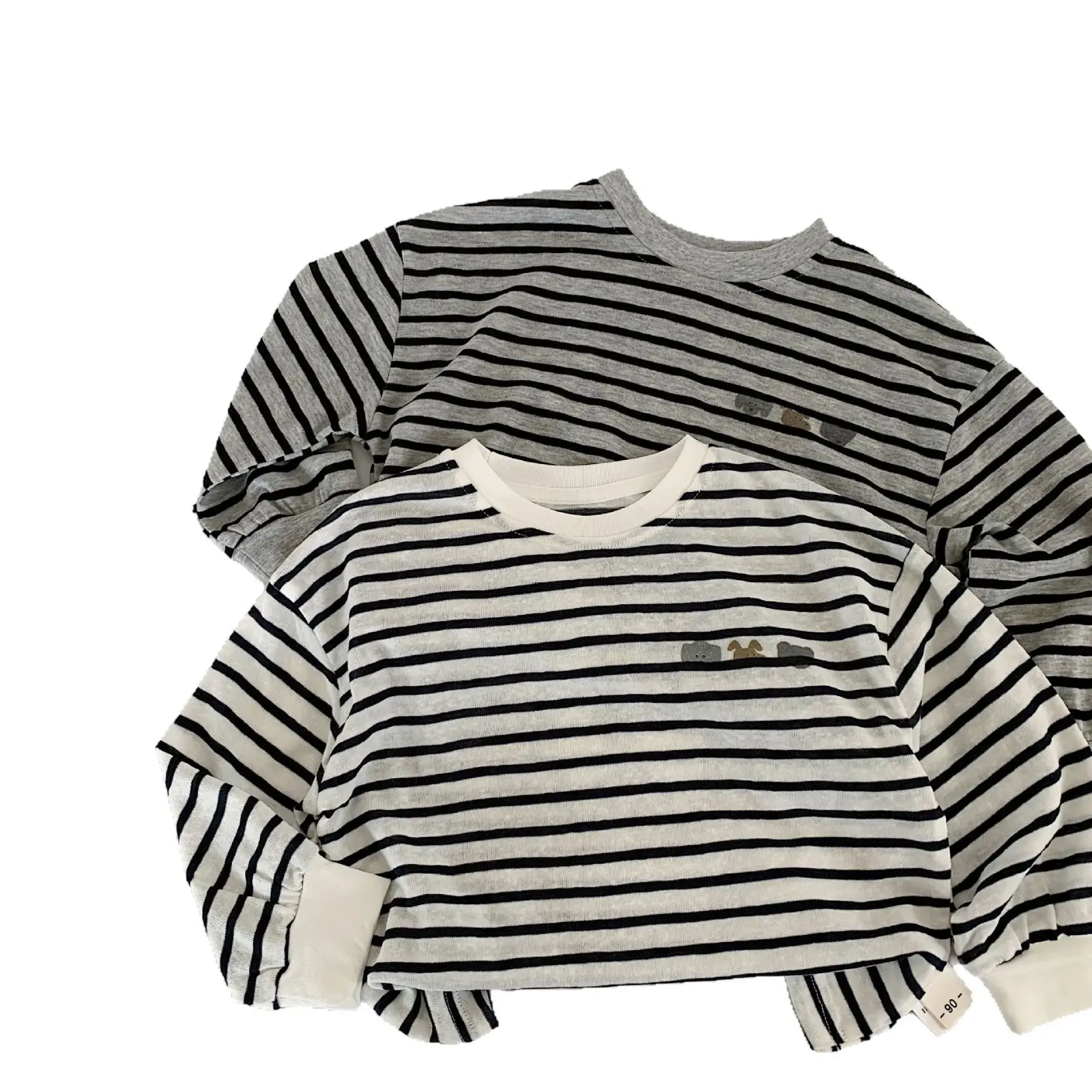 Mai Bao Boys Striped T-Shirt 2026 Spring