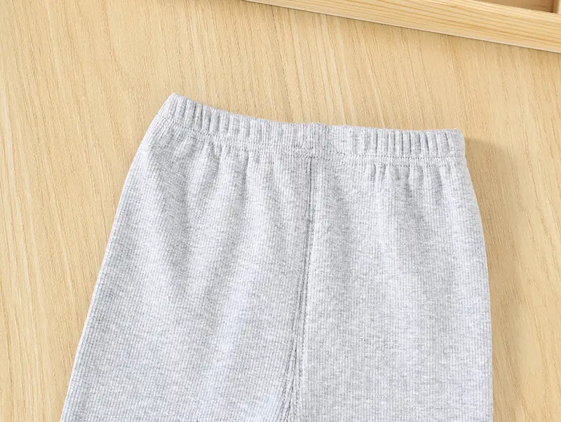 Girls' Flared Casual Pants Grey Pink Black Autumn 2026 — feature 15