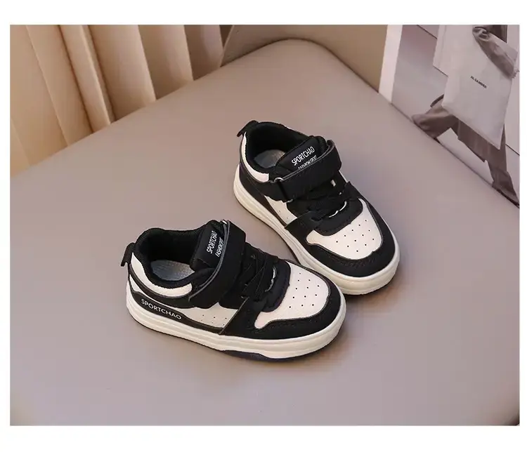 Toddler Shoes Black White Spring Autumn 0-3Y — feature 16