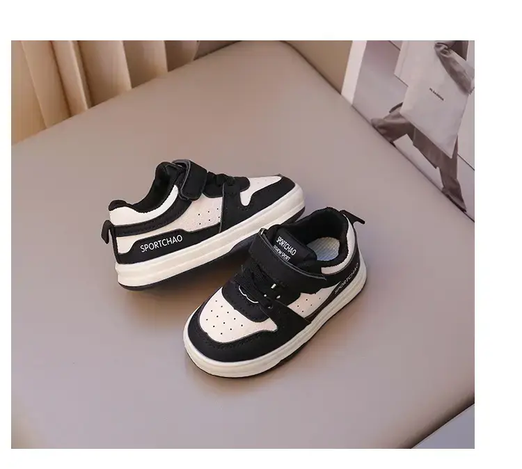 Toddler Shoes Black White Spring Autumn 0-3Y — feature 17