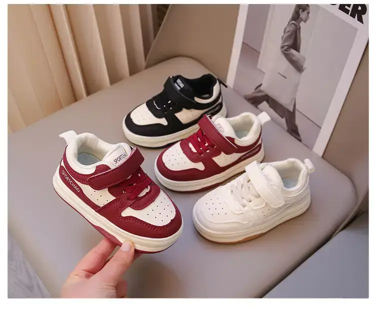 Toddler Shoes Black White Spring Autumn 0-3Y — feature 9
