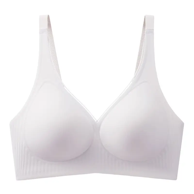 Traceless Bra Women Small Chest Gathered No Steel Ring