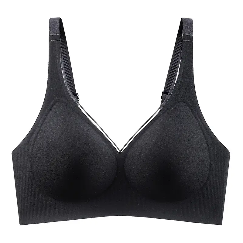 Traceless Bra Women Small Chest Gathered No Steel Ring