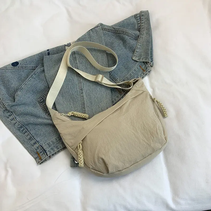 Japanese Style Large Capacity Shoulder Crossbody Bag Women's New All-match Tote Bag Korean Style Underarm Dumpling Bag - Image 2