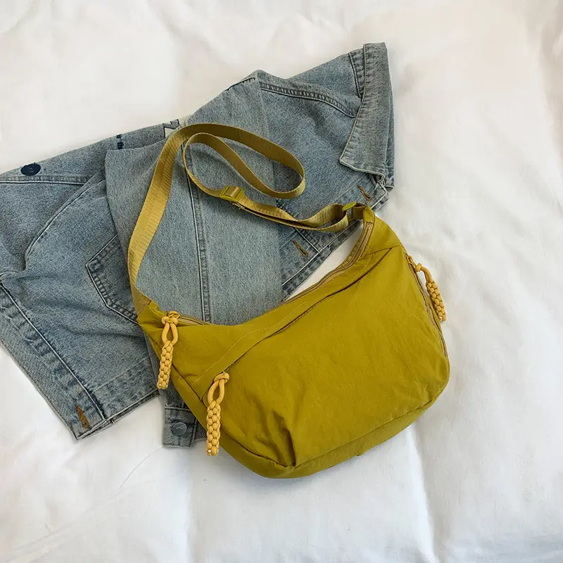 Japanese Style Large Capacity Shoulder Crossbody Bag Women's New All-match Tote Bag Korean Style Underarm Dumpling Bag - Image 3