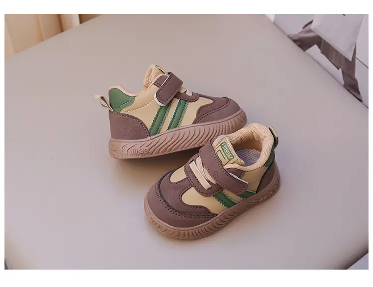 Baby's German Training Shoes Soft Sole Anti-Kick Board Shoes — feature 10