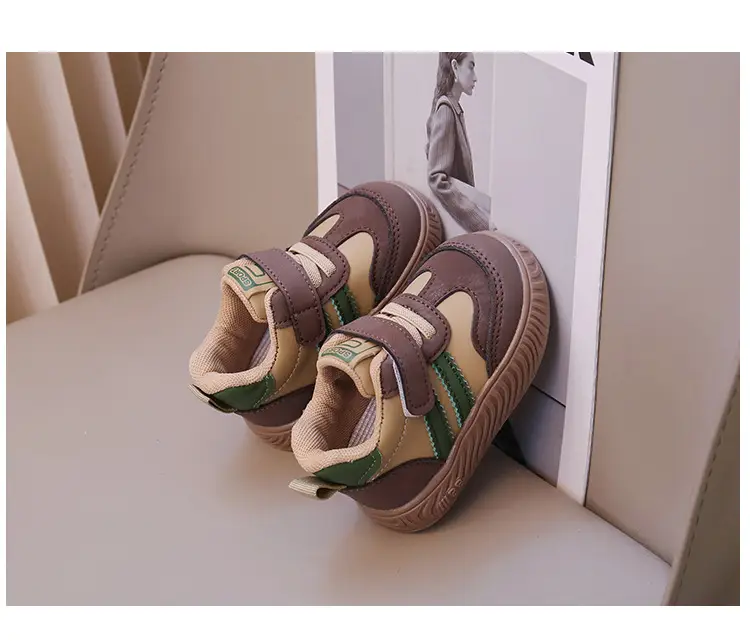 Baby's German Training Shoes Soft Sole Anti-Kick Board Shoes — feature 12