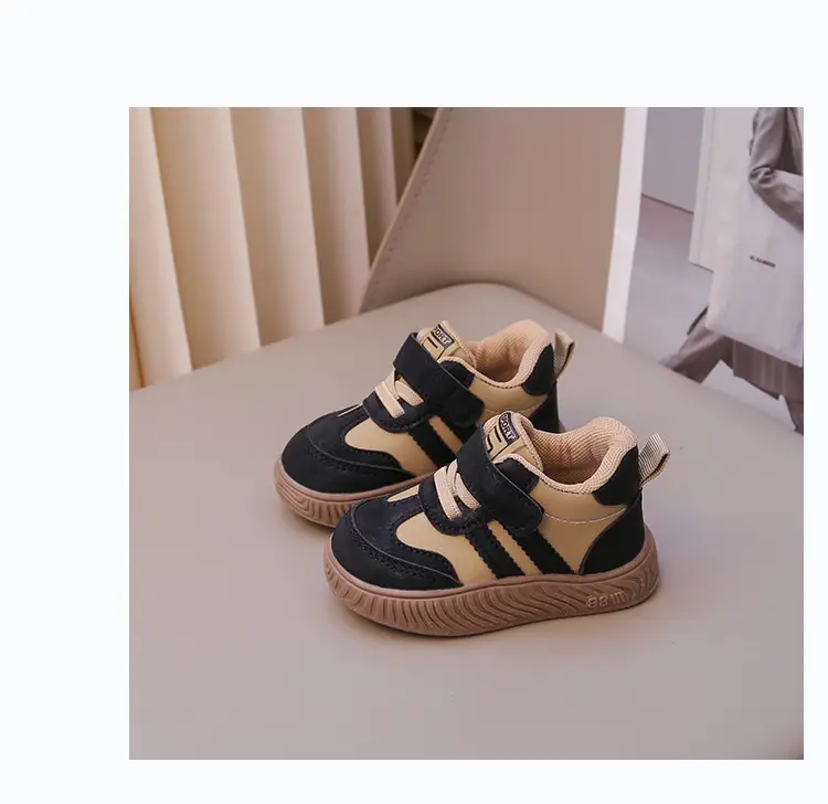 Baby's German Training Shoes Soft Sole Anti-Kick Board Shoes — feature 14