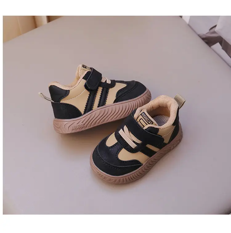 Baby's German Training Shoes Soft Sole Anti-Kick Board Shoes — feature 17