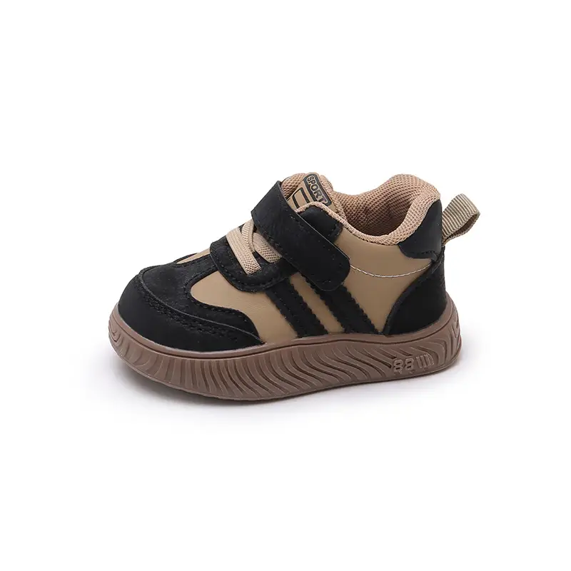 Baby's German Training Shoes Soft Sole Anti-Kick Board Shoes