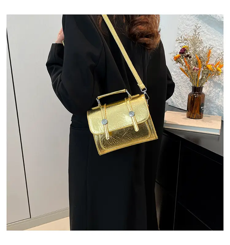 Spring Laser Crack Elegant Handbag 2025 New Korean Style — feature 10