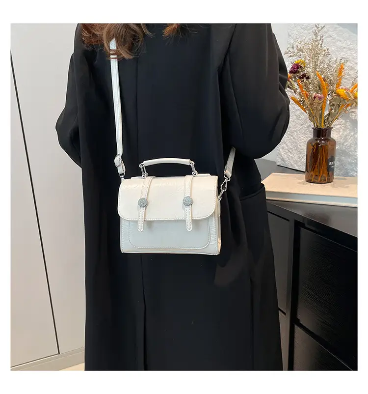 Spring Laser Crack Elegant Handbag 2025 New Korean Style — feature 11
