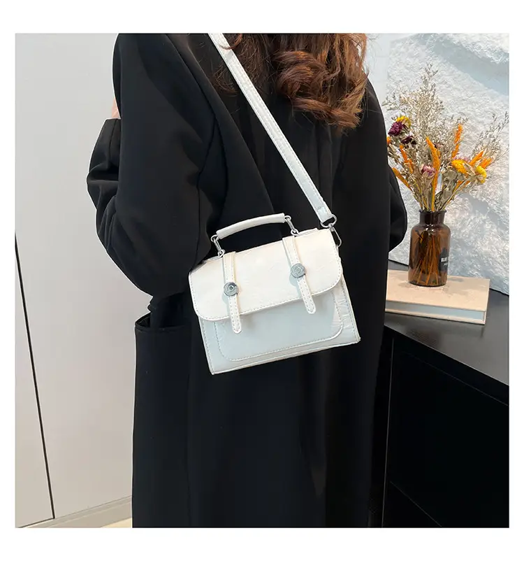 Spring Laser Crack Elegant Handbag 2025 New Korean Style — feature 12