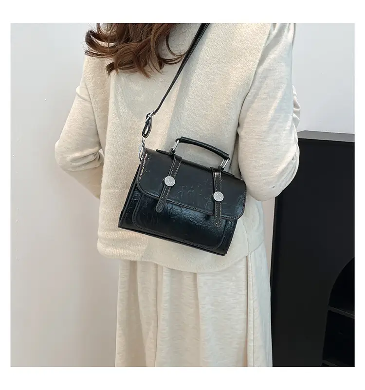 Spring Laser Crack Elegant Handbag 2025 New Korean Style — feature 16