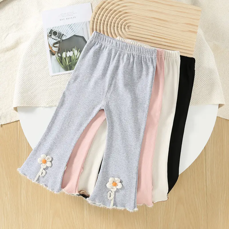 Black Korean Style Baby Pants for Girls 1-3Y — feature 19