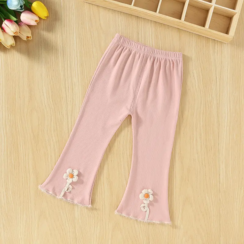 Black Korean Style Baby Pants for Girls 1-3Y — feature 2