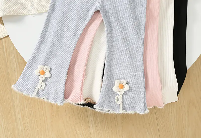 Black Korean Style Baby Pants for Girls 1-3Y — feature 21