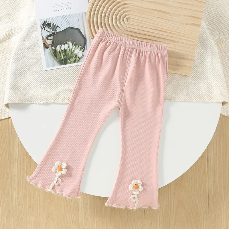 Black Korean Style Baby Pants for Girls 1-3Y — feature 24