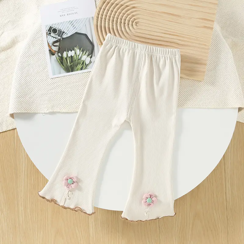 Black Korean Style Baby Pants for Girls 1-3Y — feature 25